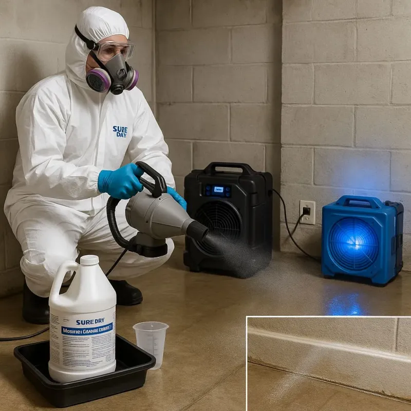 Sanitization and Odor Removal process in Sumner, IA