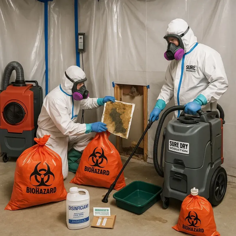 Contaminated Water Handling Protocols process in Sumner, IA